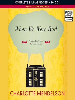 cover image of When we were bad